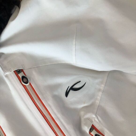 KJUS Desire Dermizax Premium Down PrimaLoft Recco White Ski Jacket - Picture 4 of 16